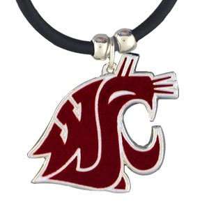  Washington State Cougars College Team Logo Pendant: Sports 
