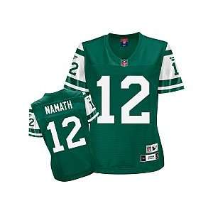 Joe Namath Jets Green NFL Replica Jersey ( sz. M, Green : Namath, Joe 