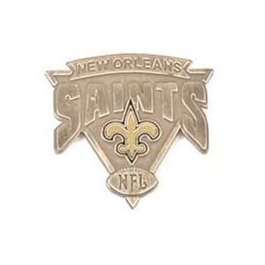  NFL Pin   New Orleans Saints Antique Triangle Pin Sports 