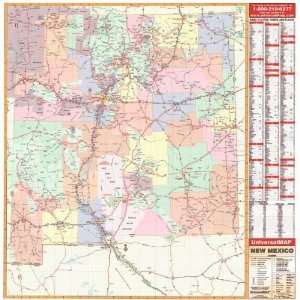  Universal Map 23412 New Mexico Wall Map   Roller Office 