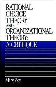   Theory A Critique, (0803951361), Mary Zey, Textbooks   