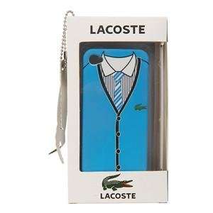  Lacoste Shirt Design iPhone 4 Case Blue White Black (Tiny 