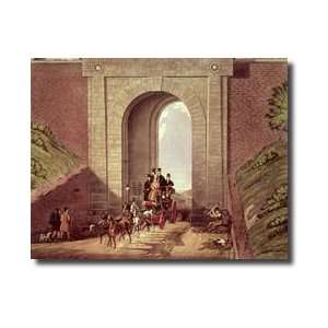  Highgate Tunnel Engraved By George Hunt C1830 Giclee Print 