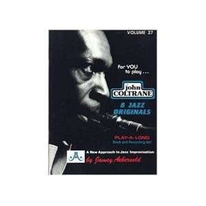  Jamey Aebersold Vol. 27 Book & CD   John Coltrane Musical 