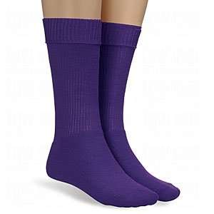  Twin City Mens OS Series Tube Socks Purple/Large: Sports 