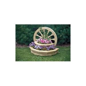  Amish Wagon Wheel Planter Patio, Lawn & Garden