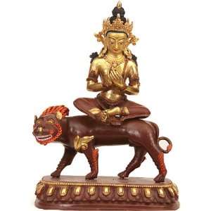  Avalokiteshvara (The Lord with the Voice of a Lion)   Copper Statue 