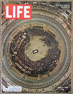 LIFE April 11 1969 Eisenhower funeral COSBY Petrosian  