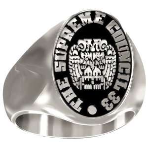 Artisan 2 Headed Eagle 10kt White Gold Jewelry
