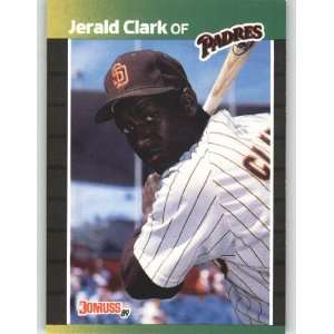  1989 Donruss #599 Jerald Clark DP RC   San Diego Padres 