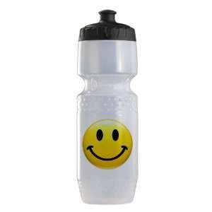    Trek Water Bottle Clear Blk Smiley Face HD 