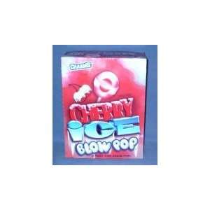 Charms Cherry Ice Blow Pop 48 Count  Grocery & Gourmet 