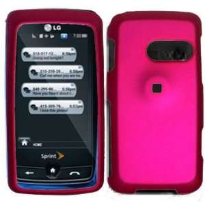   Pink Hard Case Cover for LG Prestige AN510 Cell Phones & Accessories