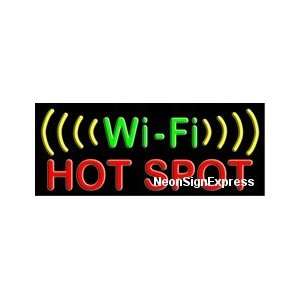  Wi Fi Hot Spot Neon Sign 