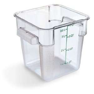 Clear StorPlus™ Container, 4 Quart (10721 07) Category Food Storage 