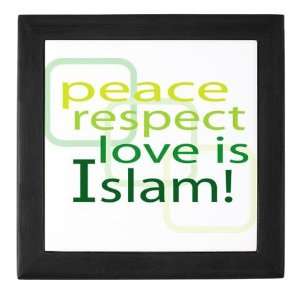  Islam Tasbee Storing Box Peace Keepsake Box by  