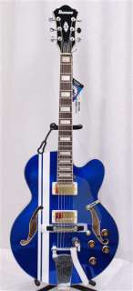   AFS80 starlight blue thin hollow body archtop hollowbody guitar  