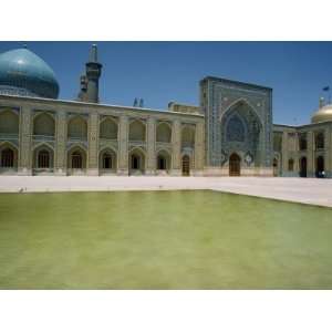  Courtyard of the Shrine of Imam Reza, Mashad, Iran, Middle 