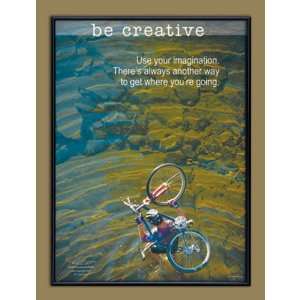  All About Character Be Creative Framed Motivational 