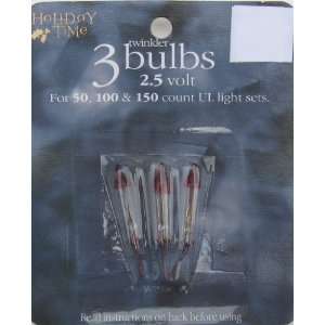  3 pack Twinkler Bulbs for Christmas Lights: Electronics