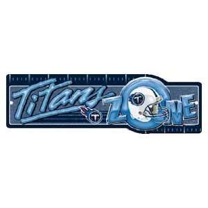  Tennessee Titans Zone Sign: Sports & Outdoors