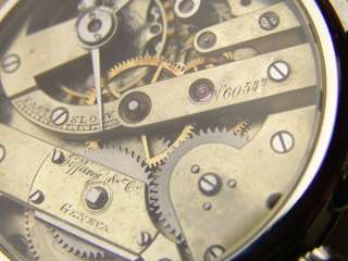 Rare 45mm steel Patek antique watch pre 1900  