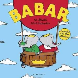  Babar 2012 Wall Calendar: Office Products