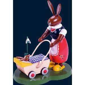   Richard Glaesser   Easter Bunny with babby carriage 
