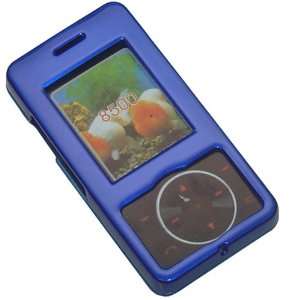  LG VX8500 Chocolate Blue Crystal Case   Includes TWO Bonus 