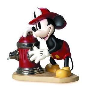  WDCC Fireman Mickey Mouse Figure Statue 
