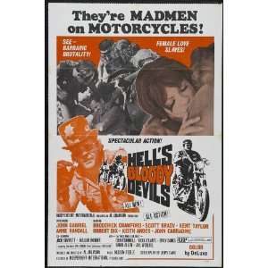  Hell s Bloody Devils (1970) 27 x 40 Movie Poster Style A 