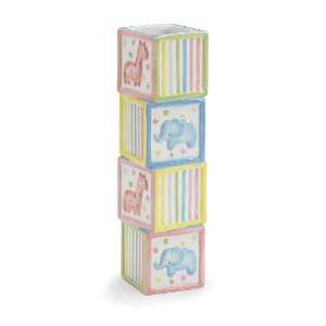   with Stacked Block Design Baby Nursery or Baby Shower Decoration Baby