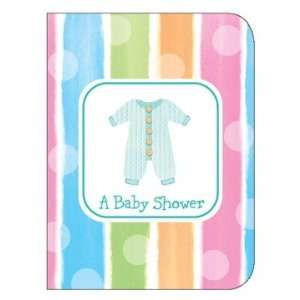  Baby Clothes Baby Shower Party Supplies Invitations 8 Count Baby