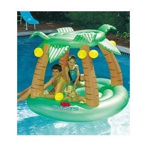  Swimline Oasis Island Inflatable Pool Lounger: Toys 