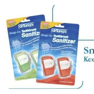  Snap on Toothbrush Sanitizer 2 pack: Health & Personal 