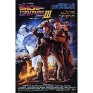  Back to the Future, Part 3 27 x 40 Movie Poster, Michael J 