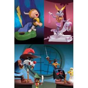  Looney Tunes Golden Collection 1 Action Figures Set of 4 