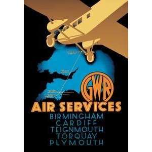  Vintage Art GWR Air Services   00255 7