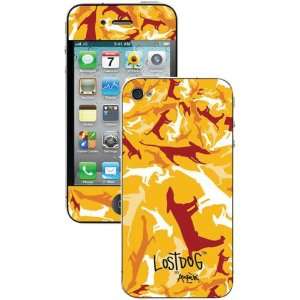  Bluetrek LostDog 3M Protective Skin for iPhone 4   Retail 