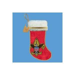 Pack of 6 Red Boy Scout Logo Christmas Stockings 19