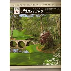  2007 PGA Masters Journal Official Program 