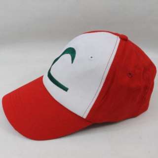 New Visor Cap POKEMON ASH KETCHUM COSTUME Cosplay Hat  