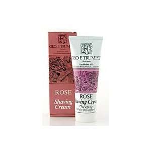  Geo F Trumper Rose Shaving Cream in Travel Tube (75g 