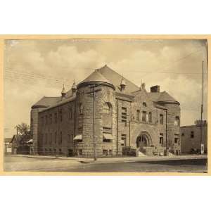   Memorial Public library,Menomonie,Wisconsin,WI,c1889