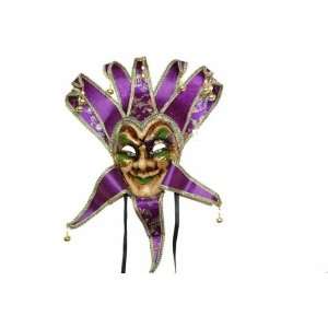  Deluxe Purple Jester Mask