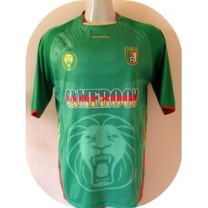    CAMEROON # 9 ETOO SOCCER JERSEY SIZE LARGE. NEW