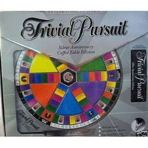  Trivial Pursuit 25th Silver Anniversary Coffee Table 
