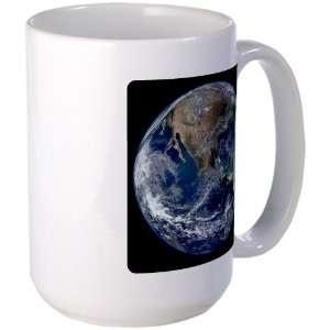  Large Mug Coffee Drink Cup Earth in HD from 2012 Satellite 