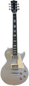 Aston Stealth LP 1200 Electric Guitar Silver NEW  