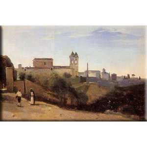 Rome, Monte Pinco, the Trinita dei Monte, View from the Garden of the 